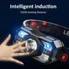 LED Induction Headlamp Motion Sensor Flashlight USB Charging Headlight 5 Gears 1200mAh for Outdoor Camping Running Night Fishing
