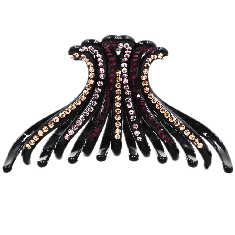 Rhinestone Large Hair Claws Fashion Hair Clip for Women and Girls Hair Accessories Hair Jewelry 11cm long