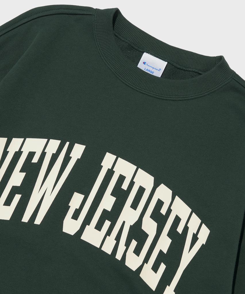 Champion New Jersey Cvc Crewneck Sweatshirt Dark Green