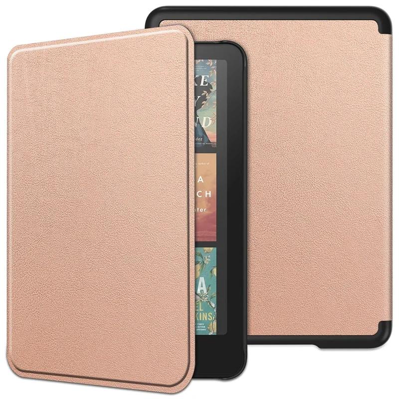For Kindle Colorsoft Signature Edition 1st Generation Case 7 inch 2025 Leather Case Auto Sleep Cover Paperwhite 12th Gen Funda