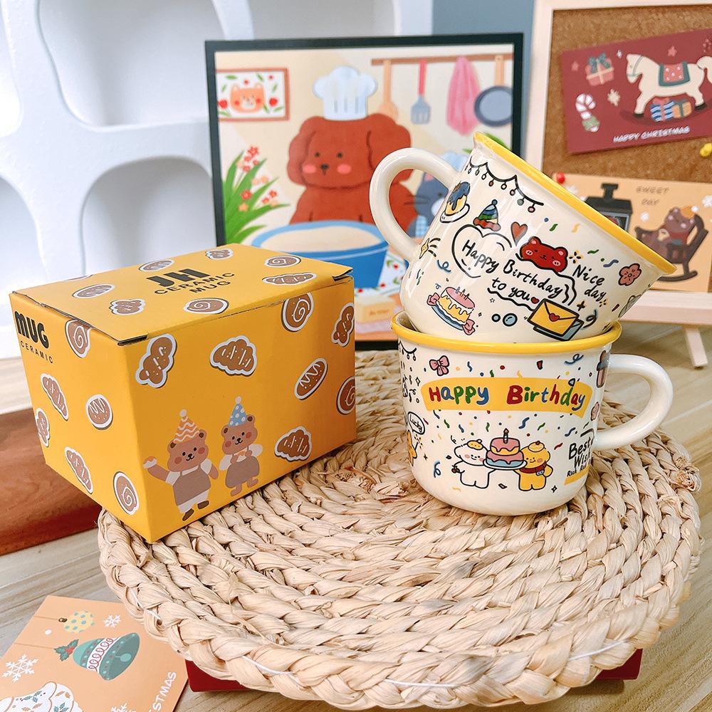 Doodle Cartoon Cute Children's Birthday Gift 100-day Birthday Party Souvenir Women Boys and Girls High Looking Gifts