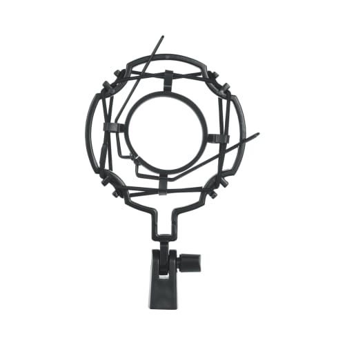 GATOR Frameworks Universal Shock Mount Microphone Holder for Condenser Microphones, 55-60mm Diameter (GMF-MIC-SM5560)