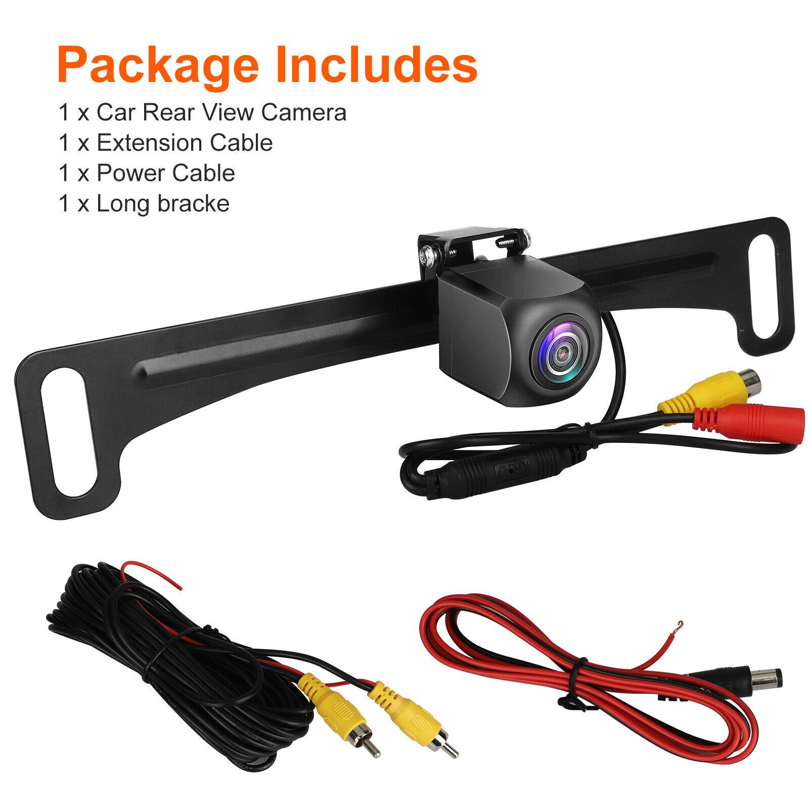 

HD 170° Автомобильная камера заднего вида с функцией ночного видения, водонепроницаемая