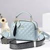 Stylish Pu Leather Mini Square Bag For Women In Trendy Colors With Soft Texture