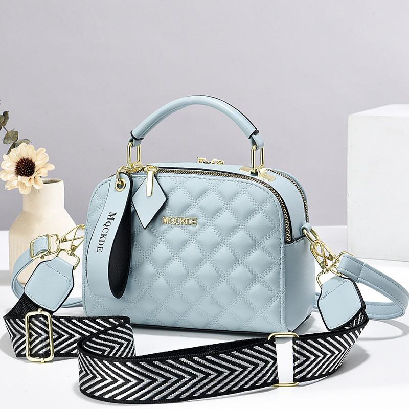 Stylish Pu Leather Mini Square Bag For Women In Trendy Colors With Soft Texture