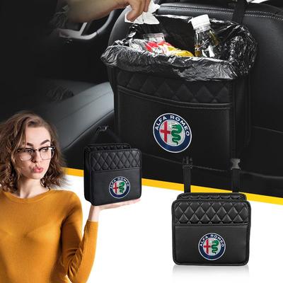 Multifunkční úložná taška do auta Kapsa na zadní stranu sedadla Závěsná Pro 147 159 Giulietta Giulia Mito Spider Alpha Opěrka hlavy