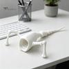 Dynamic Posture Sea Creature 3D Printed Eater Toy, Flexible Movable Joints Realistic Unique Desk Decoration Deep Monster, Stress Relief Toys