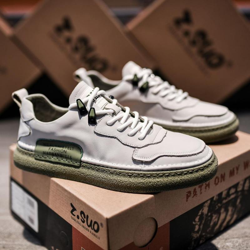 New men's personalized hand-sewn shoes casual shoes versatile board shoes trendy single shoes men's shoes