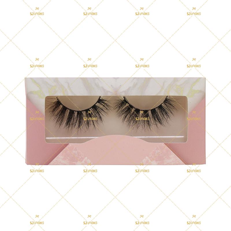 Wholesale Full Strip Waterproof Magnetic Eyelashes with Eyeliner Custom Private Label Mix&Reusable Paper Box SZ04