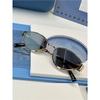 Ni Ni Gold Cat Eye Retro Sunglasses, Unisex Round-Square, Myopia-Compatible