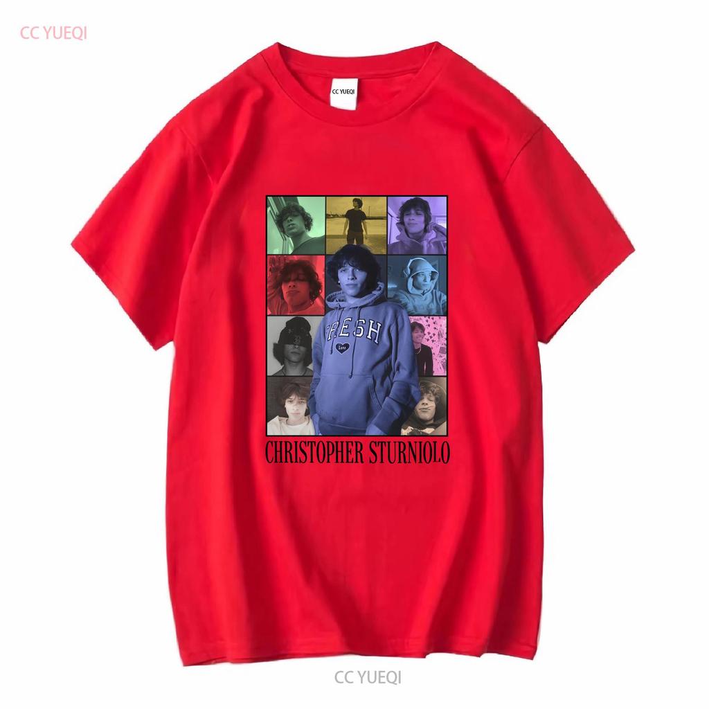 Christopher Sturniolo Eras Tour shirt Chris T Triplets long or short sleeves vintage Washed Versatile Breathable