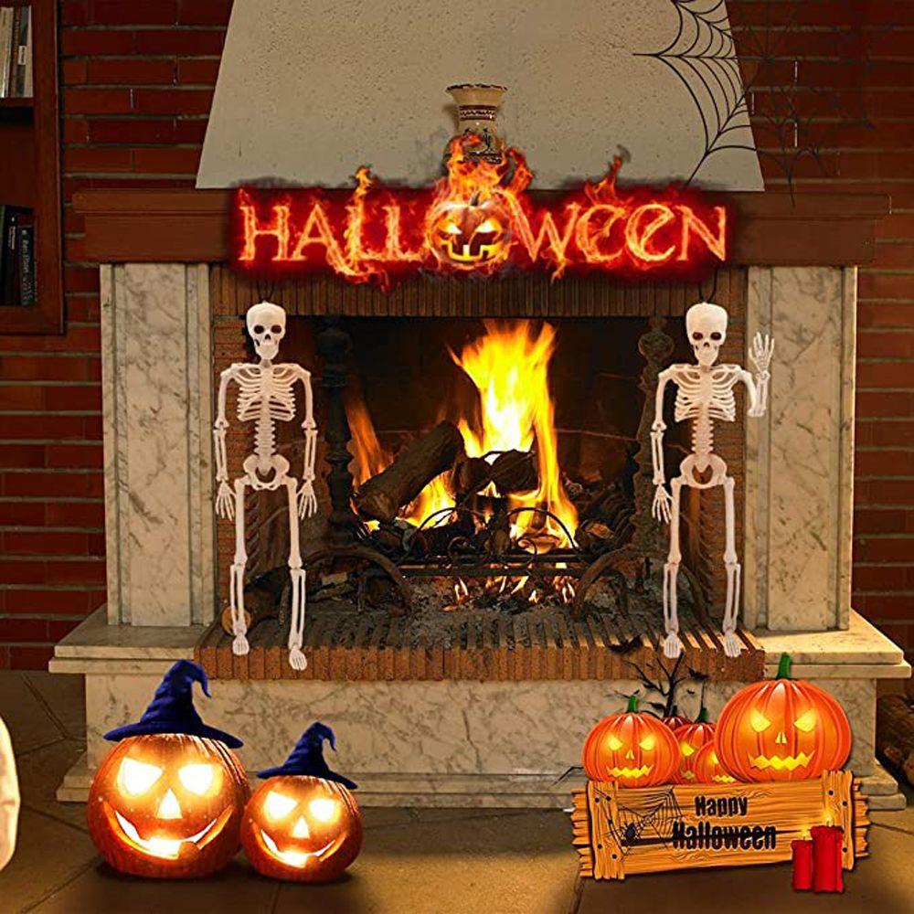 Skeleton Flexible Human Skeleton Model Car Decoration Anatomy Skeleton People Active Model