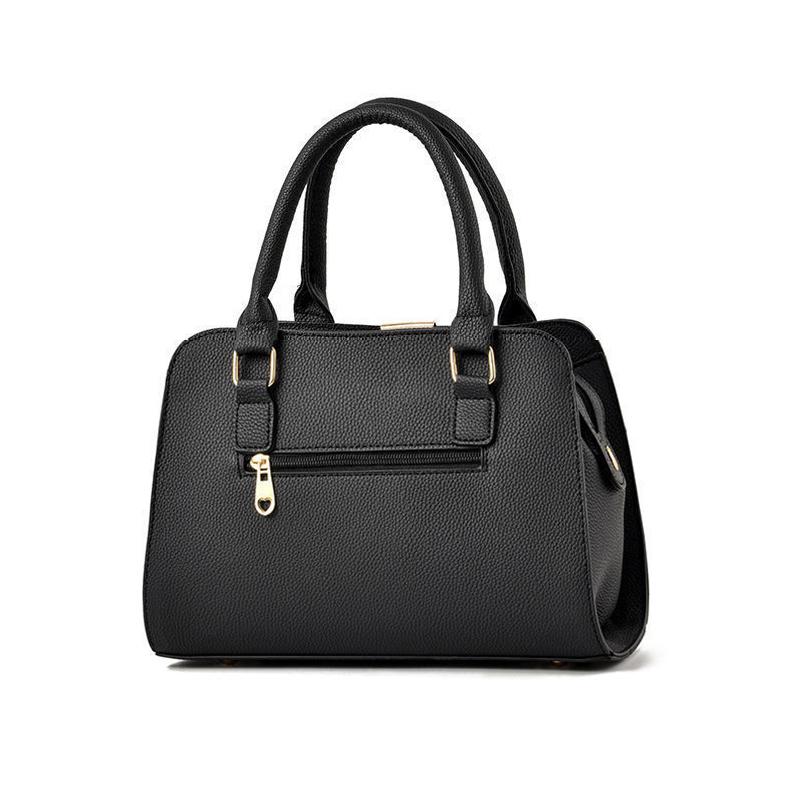 2025 New Handbags Large-capacity PU Waterproof Shoulder Bag Multi-layered Zipper Crossbody Bag Leisure Commuter Messenger Bag with Pendant