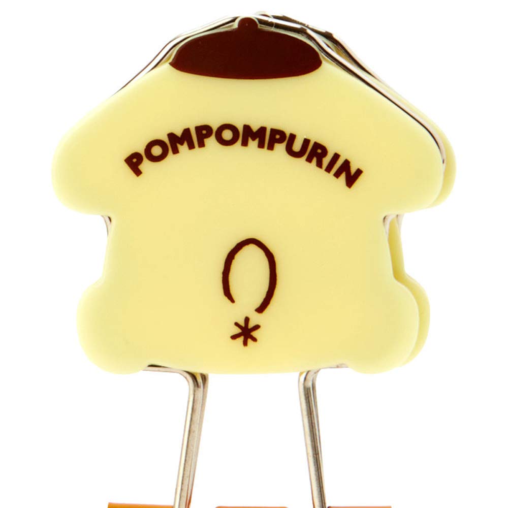Sanrio Pompompurin dvojitý klip ve tvaru postavičky