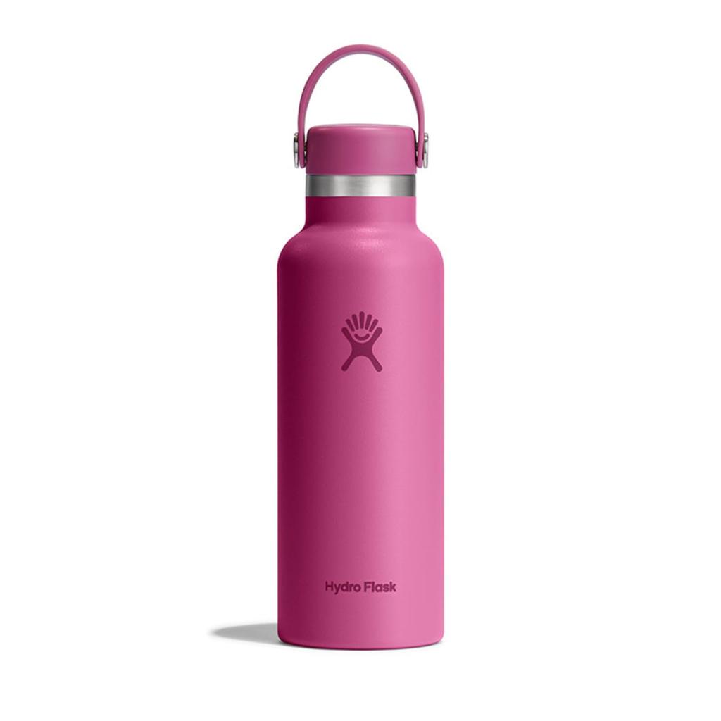 Standard Mouth Stainless Steel Water 18oz Leaf Insulated Japanese Bottle, (532ml), Design, (Official Product)