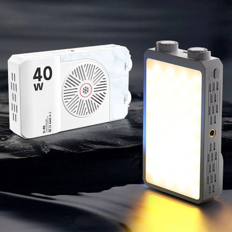 Led Fill Light For Live Streaming With Adjustable Color Temperature For Content Creators