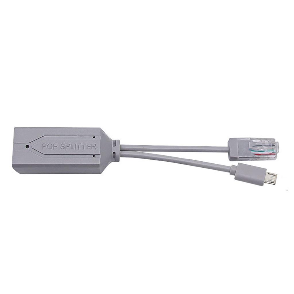 Versatilitys USB PoE Splitter Converter Supports 48V to 5V Conversion for USB Devices Cameras Tablets for Home