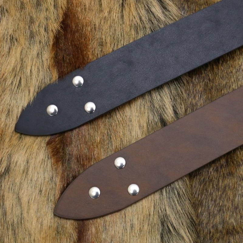 Men Renaissances Costume Halloween Medieval Pirate Belt Skirt Hikes Vikinges Costume Accessories Set for Cosplay Party