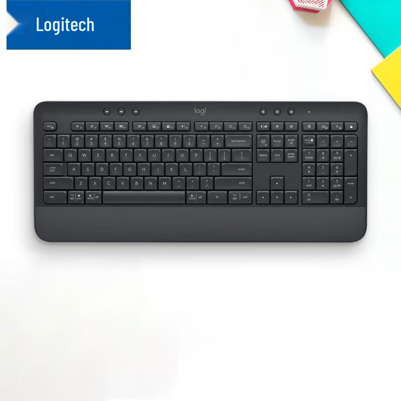 

Logitech K650 Wireless Business Keyboard with Palm Rest