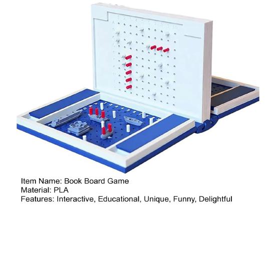 Carte Jocuri de Masă Cuvinte Vocabular Provocare Ortografie Joc de Masă Imprimat 3D Spânzurătoarea Șah Patru la Rând Bătălia Navală Joc de Strategie