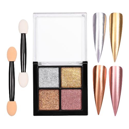 Multichrome Chameleon Eye Shadow Powder Nail Glitters Aurora Neon Rainbow Pigment Chrome Powder Iridescent Eyeshadow Nail Decors