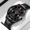 New Dual-Scale Calendar Watch For Men Casual Business Waterproof Quartz Wristwatch
