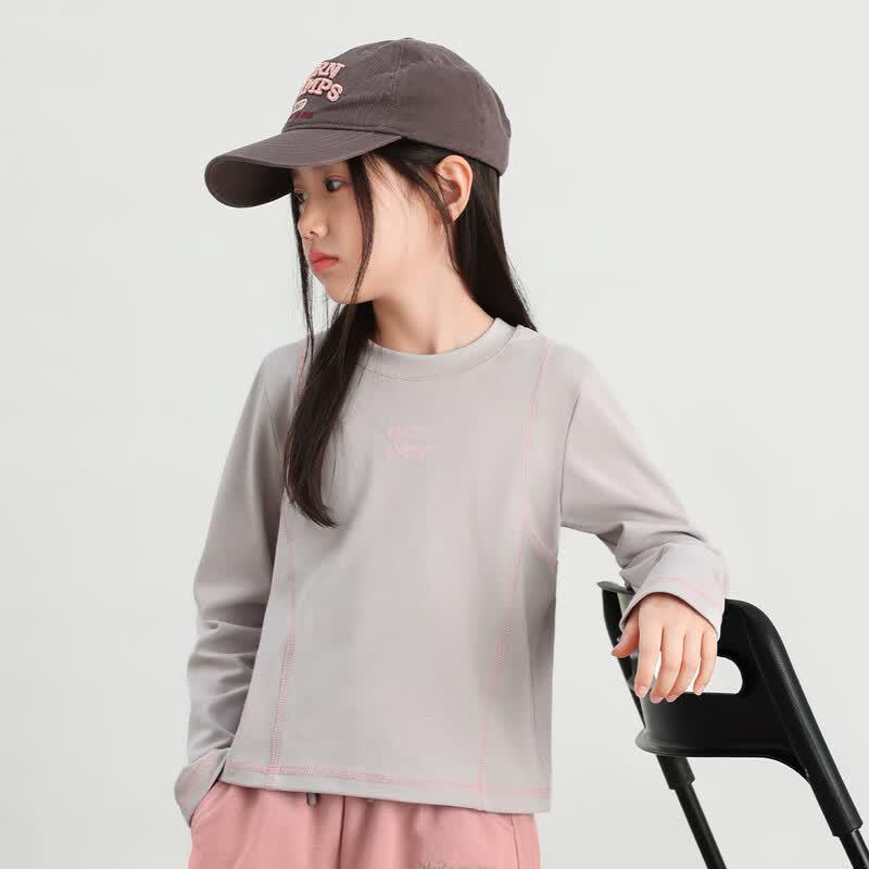 LUSON Chen Dazhu Girls' Long Sleeve T-Shirt