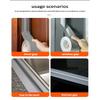 Window Insulation for Winter Weather Sealing Tape Residue Free Clear Window Draft Isolation Sealing Film Tape for Doors Windows Mass Air Flow 3