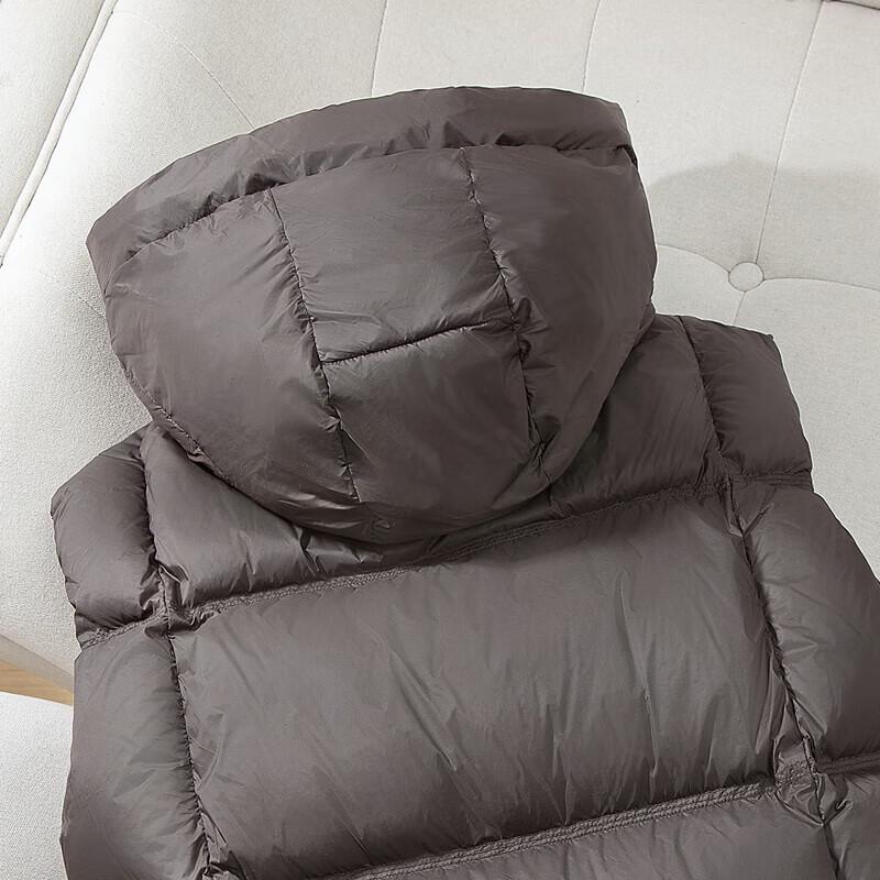 Sibaishe Women's Hooded 90% Down Vest