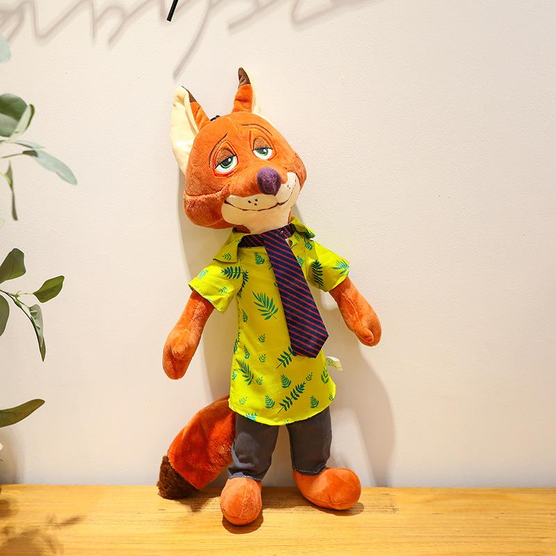 Zootopia Plüschtier Niedliche Judy Hopps Nick Wilde Kuscheltier Weiche Puppe Kinder Geburtstagsgeschenk 40cm【0.18kg】
