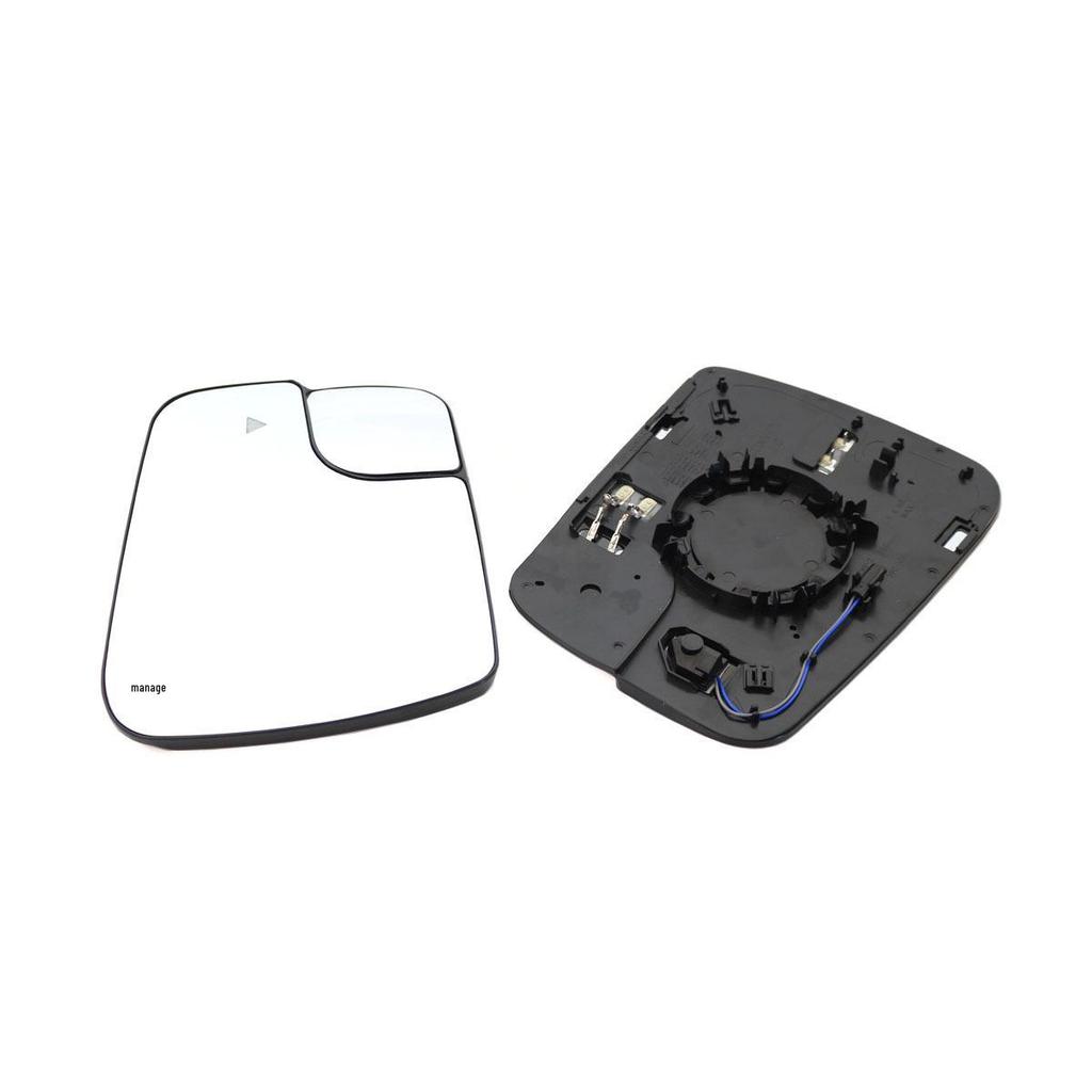 Heated Rearview Mirror Lens with Blind Spot Assist for 2019-2021 Dodge RAM 1500/2500