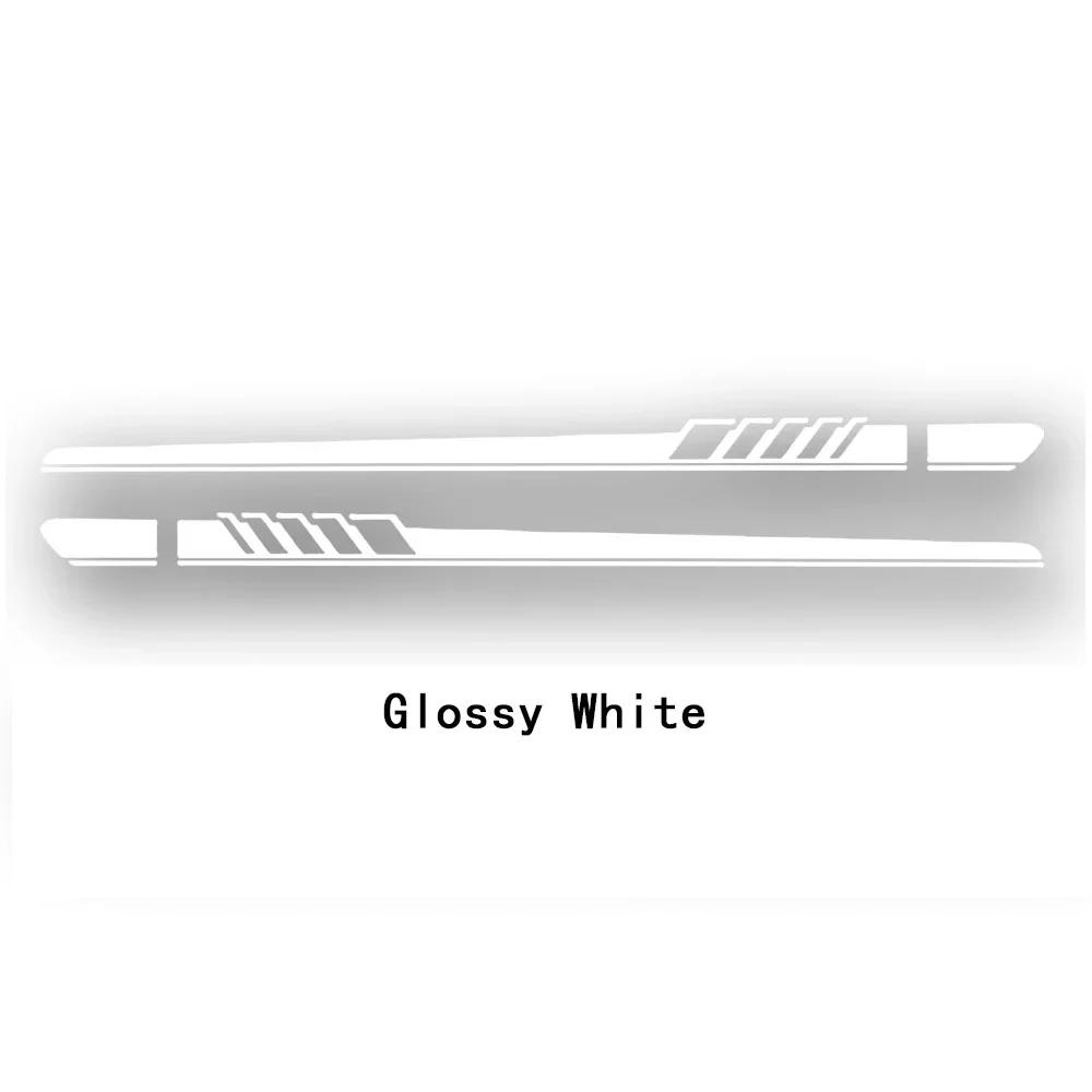 Car Door Side Skirt Stripe Sticker Decal For Mercedes Benz GLE GLK ML Class AMG W164 W166 GLE350 GLE400 GLK350 ML350 Accessories