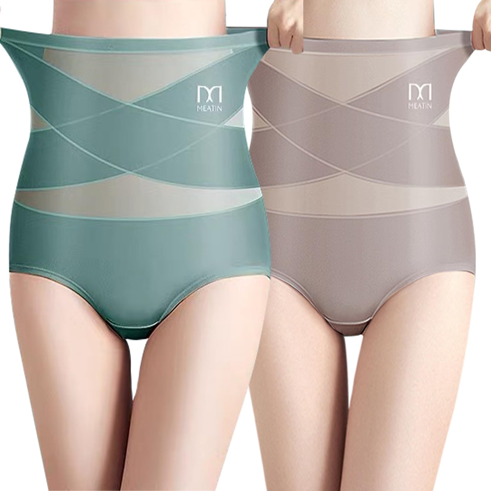 

SHUIII Утягивающие трусики для живота и таза и послеродовое корректирующее белье для подтяжки живота и таза, женские трусики с высокой талией, комплект (3-в-1) Подтяжка бедер,