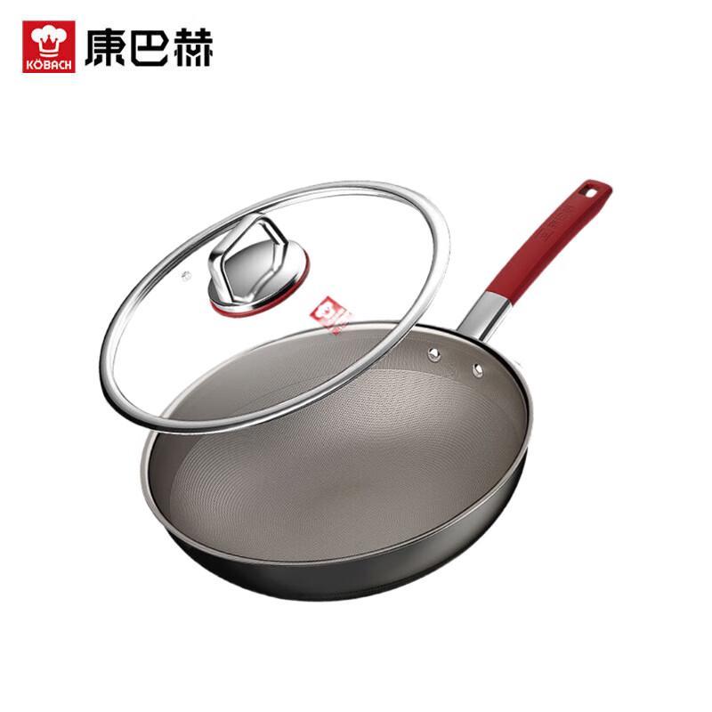 Konbach 32cm Titanium Non-Stick Wok