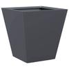 VidaXL Anthracite Planter 30x30x30 Cm Steel, Outdoor Planter, Flower Box, Garden Box, Planter of 851042