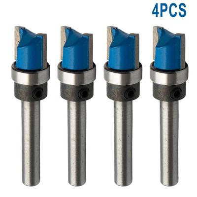 1-3/4\" Long Router Bits 1/4*1/2*11.9 Alloy Cutter Flush