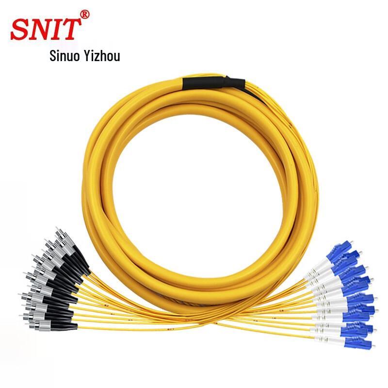 SNIT 12-Core Breakout Single-Mode Fiber Patch Cord