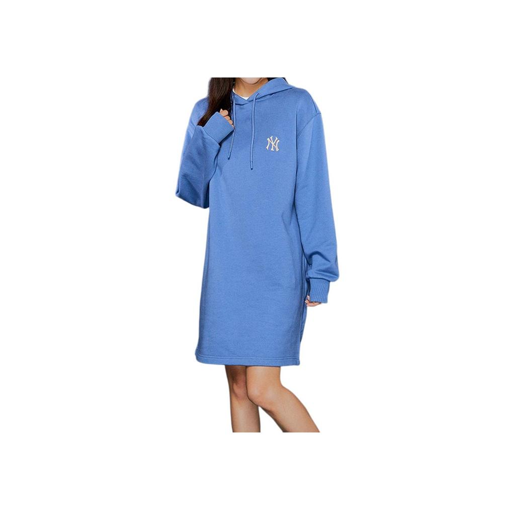 New MLB Long Sleeved Dresses Women's Sky Blue 3FOPM0114-50BLD