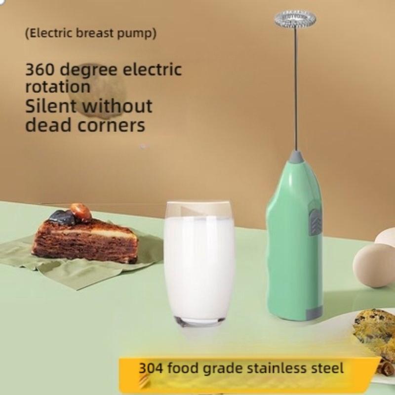 Random Color Electric Egg Beater, Baking Mixer, Milk Powder Stirring Rod, Coffee Stirrer, Handheld Mixer for Home Kitchen Baking