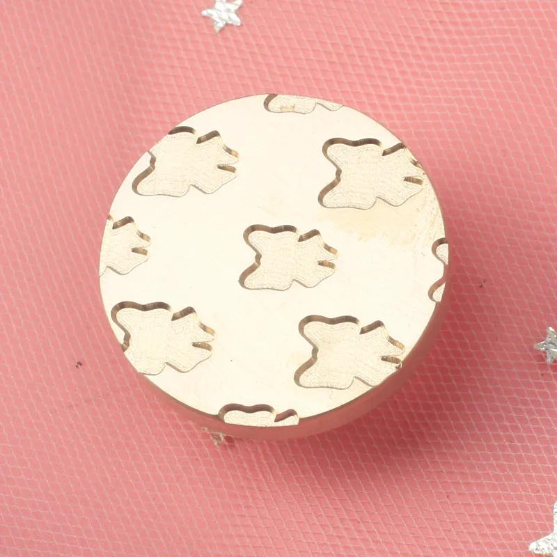 Creative Plant Flower Love Theme Fire Lacquer Seal DIY Handmade Stamp Head for Hand Account Envelope Craft Decoration