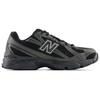 New Balance Nr. 740 Bequeme Vielseitige Langlebige Low-Top Freizeitschuhe Unisex Freizeitschuhe Schwarz U740BR2