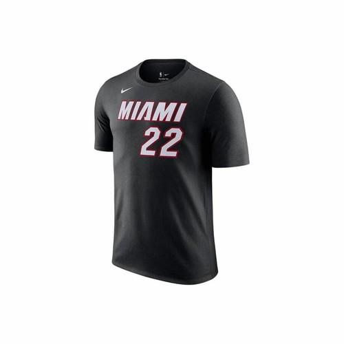 

Nike Miami Heat Fashion Soft Skin-Friendly Short-Sleeve T-Shirt for Men, Black EU M чорний