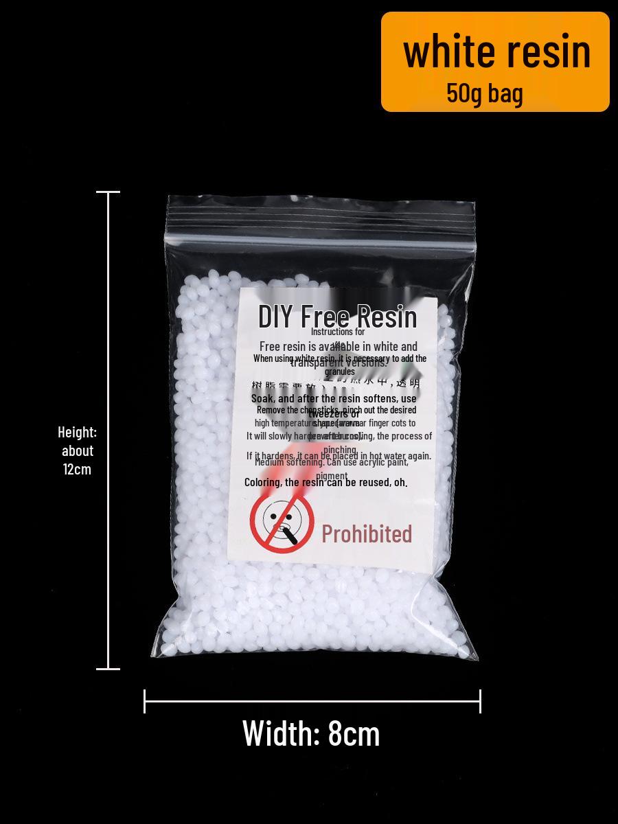 

Термопластичная прозрачная хрустальная глина DIY набор для детей - Идеально подходит для изготовления украшений и подвесок