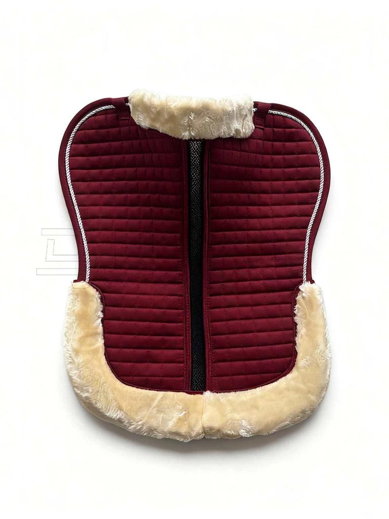 Kashmir Balans Sadelskydd - Stötdämpande, Andningsbart, Halkfritt, Slitstarkt Ridsportutrustning.