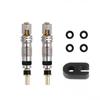 Bike Valve Core Set & Wrench Converter for Mountain and Road Repairs