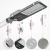 The 220W Waterproof Gooseneck LED Street Light for Outdoor Courtyard and Road Decoration