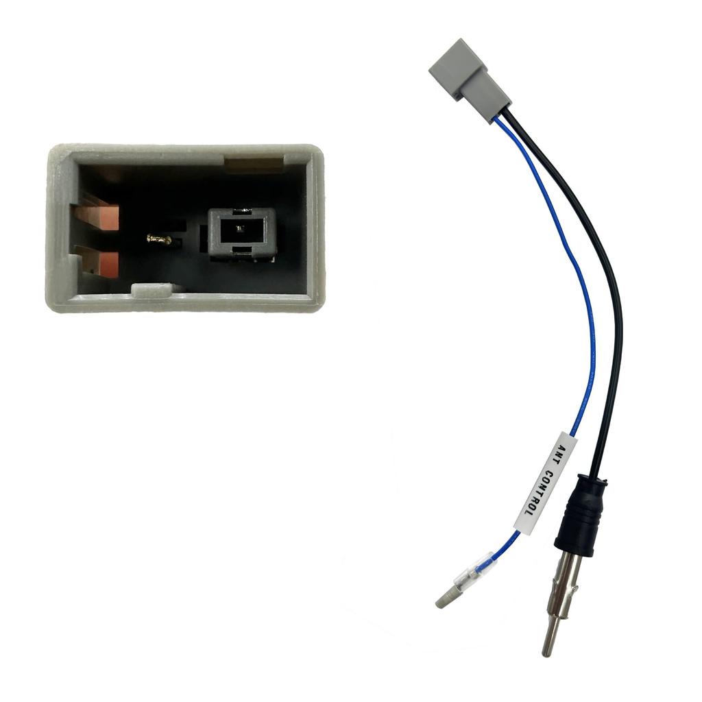 Suzuki 2DIN Wide Audio Navigation Mounting Kit, 20 P Audio Harness + 5P Speed Coupler + 2P Antenna Conversion Cord