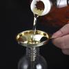 Mirror Polishing Oil Funnel 304 Stainless Steel Wine Funnel Kitchen Funnels  Filling Small Bottles