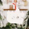 Christmas Ornament Kit with Mask Hanging Pendant Xmas Decor for Family