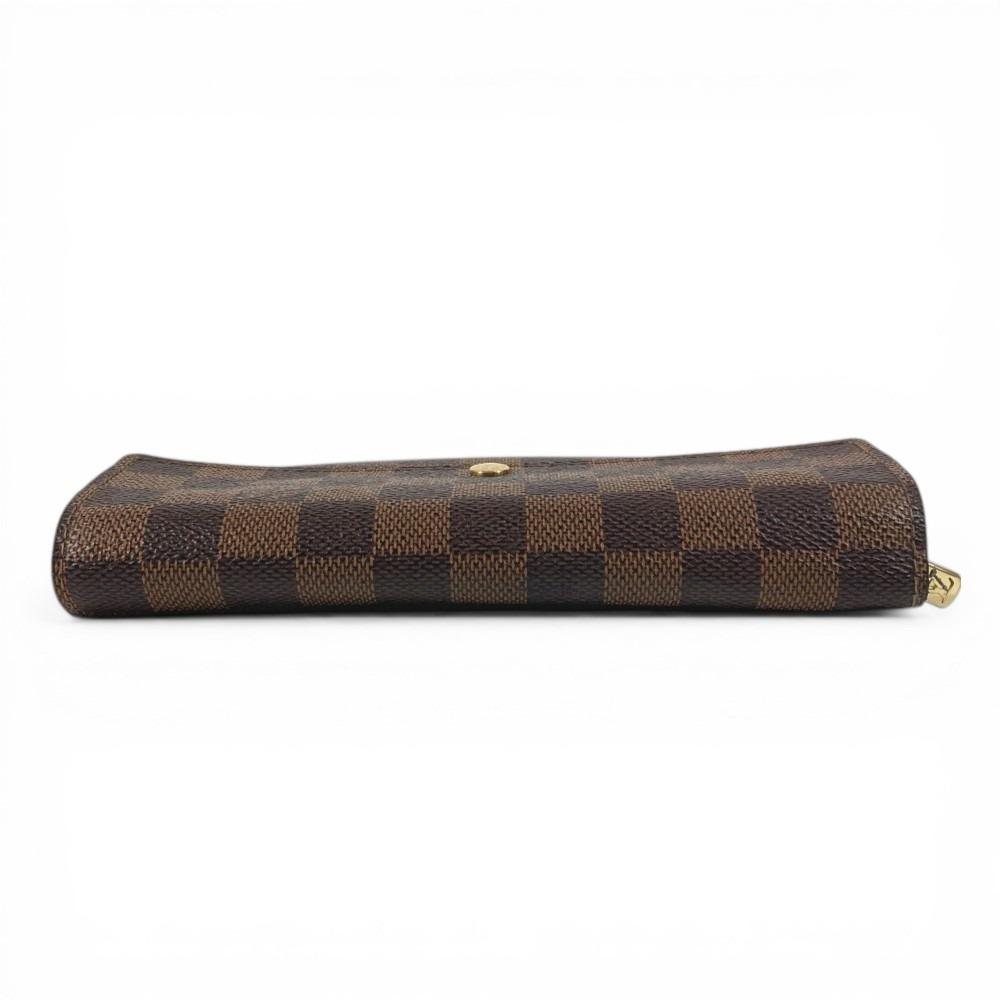 Louis Vuitton N61734 Damier Portefeuille Sarah long wallet bifold Long Wallet